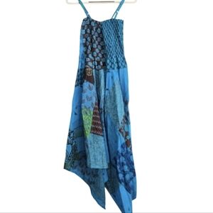 Etc. Bohemian Handkerchief Summer Dress Size OS NWT